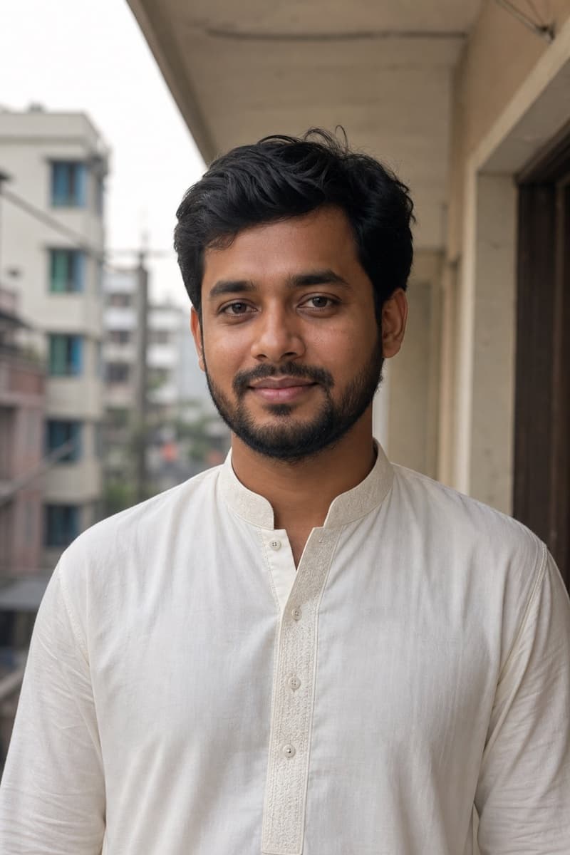 কাল্পনিক প্রাপ্তবয়স্ক বাংলাদেশি পাত্র প্রোফাইলের ছবি