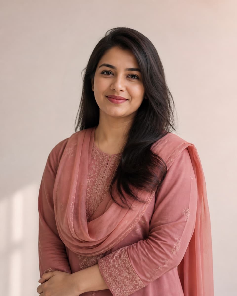 কাল্পনিক প্রাপ্তবয়স্ক বাংলাদেশি পাত্রী প্রোফাইলের ছবি